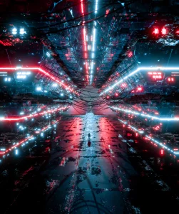 Alien Spaceship Wallpaper