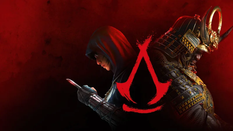 Assassin's Creed Shadows Red aesthetic Wallpaper
