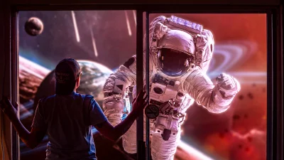 Astronaut Dreamy Wallpaper