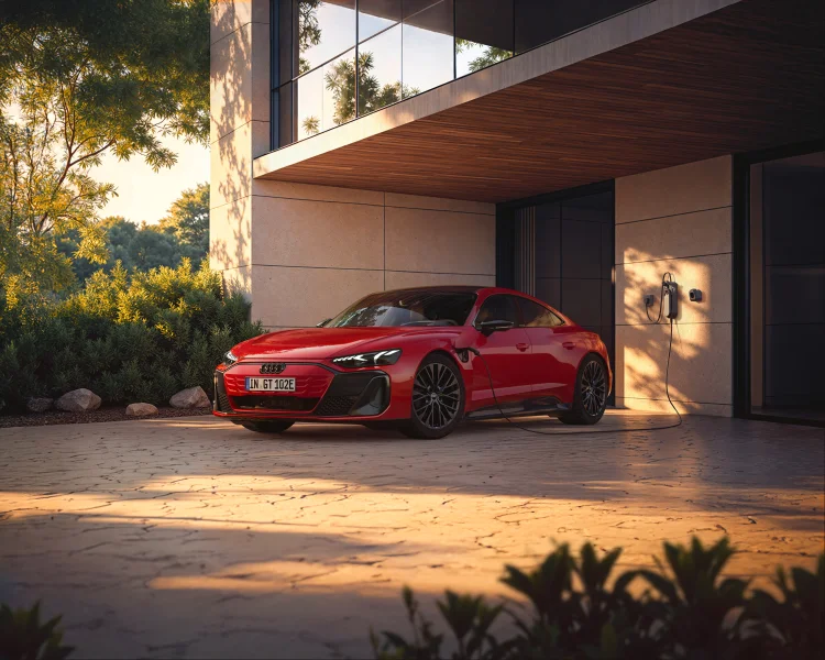 Audi e-tron GT quattro 2025 Wallpaper