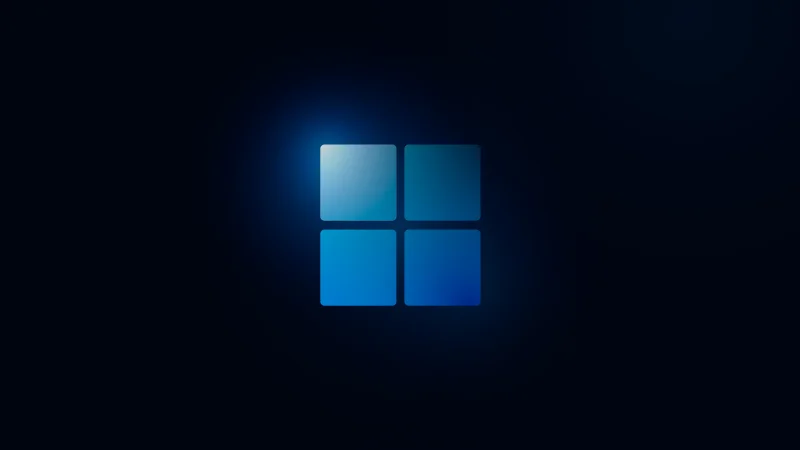 Blue aesthetic Windows 11 Wallpaper