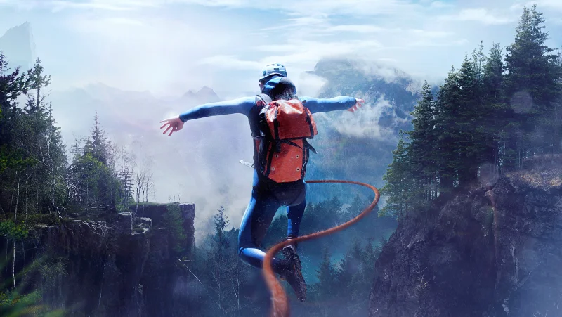 Canyoning Life Wallpaper