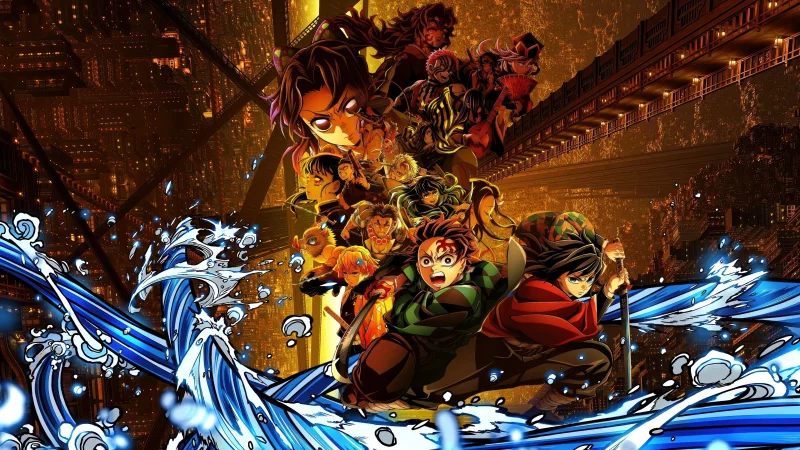 Demon Slayer: Infinity Castle Movie poster Wallpaper