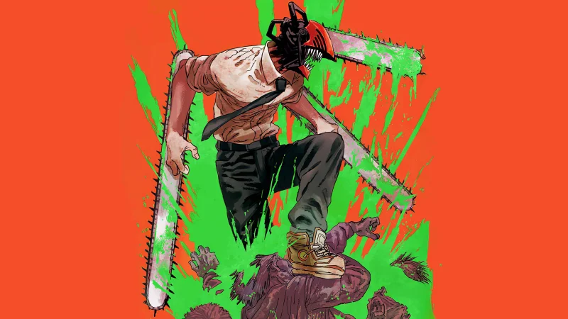 Denji Badass Wallpaper