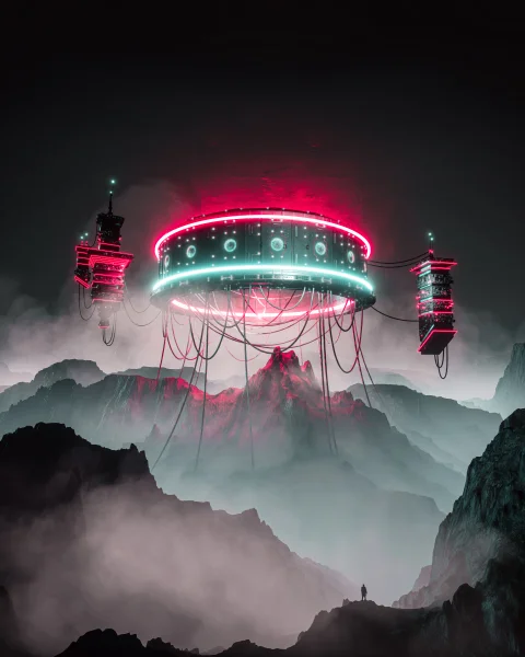 Extraterrestrial UFO Wallpaper