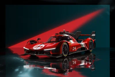 Ferrari 499P Modificata Track cars Wallpaper