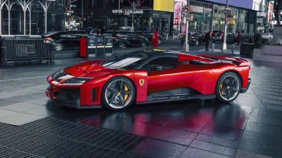 Ferrari F80 Urban Wallpaper