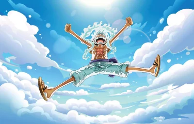 Gear 5 Monkey D. Luffy Wallpaper