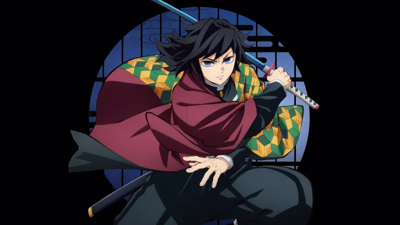 Giyu Tomioka - Infinity Castle 5K Wallpaper