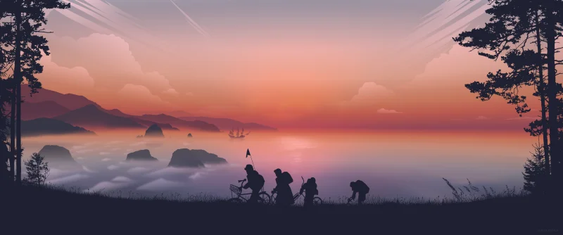 Goonies Evening Wallpaper