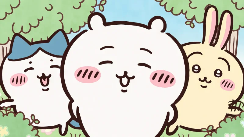 Hachiware, Chiikawa and Usagi Wallpaper