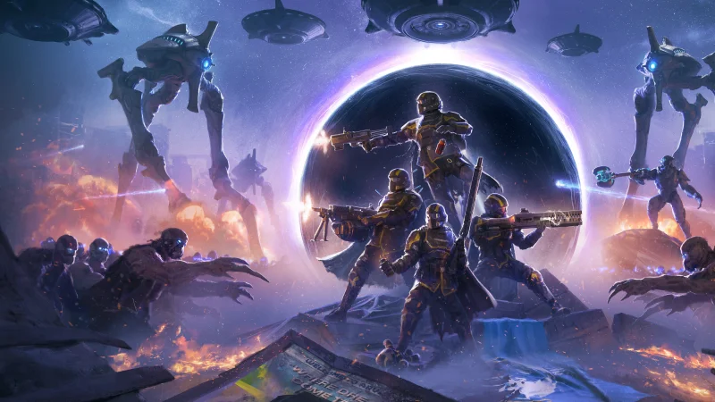 Helldivers 2 Omens of Tyranny Wallpaper