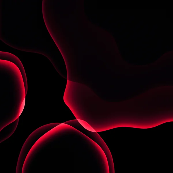 iOS 13 Red Wallpaper