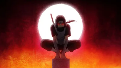 Itachi Uchiha Iconic Wallpaper