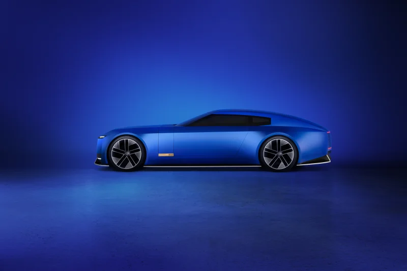 Jaguar Type 00 French Ultramarine Wallpaper