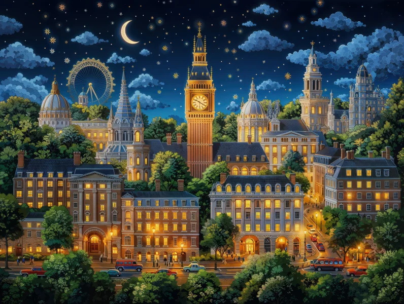 London Aesthetic Wallpaper