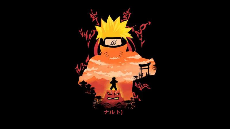 Naruto Digital Art Wallpaper