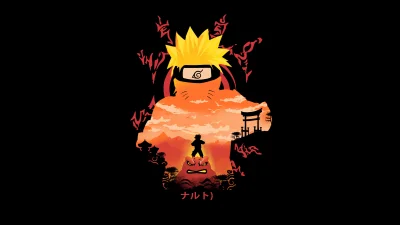 Naruto Digital Art Wallpaper
