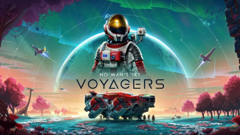 No Man's Sky: Voyagers Key Art Wallpaper