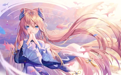Sangonomiya Kokomi Genshin Impact Wallpaper