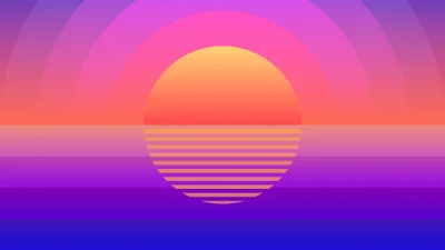 Summer Sunset Wallpaper