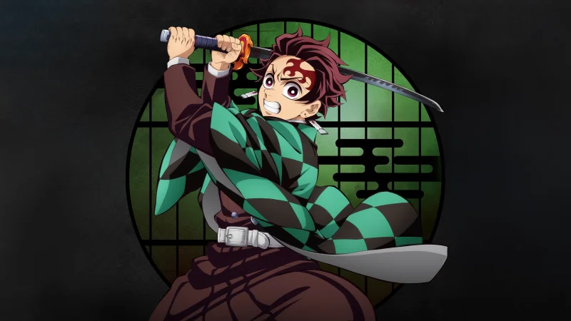 Tanjiro Kamado - Infinity Castle 5K Wallpaper
