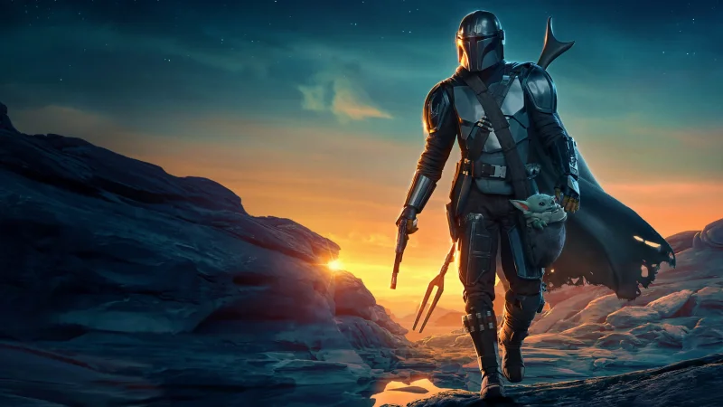 Din Djarin in The Mandalorian Season 2 Wallpaper