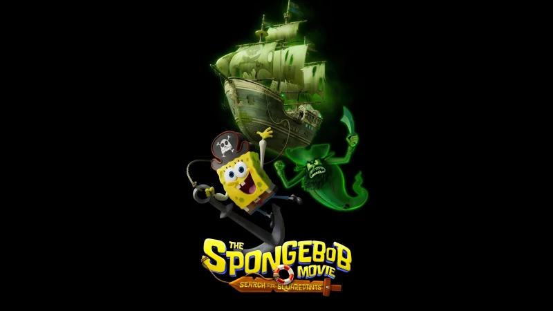 The SpongeBob Movie: Search for SquarePants Black Background