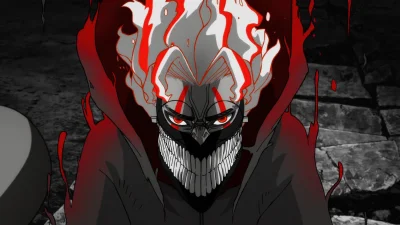 Turbo Granny Okarun (Dandadan) Wallpaper