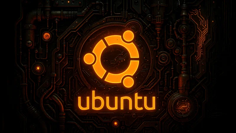 ubuntu Neon logo Wallpaper