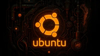 ubuntu Neon logo Wallpaper