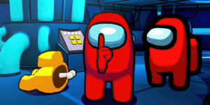 Among Us 3D Ultrawide Wallpaper