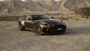 Aston Martin DB12 Desert Wallpaper