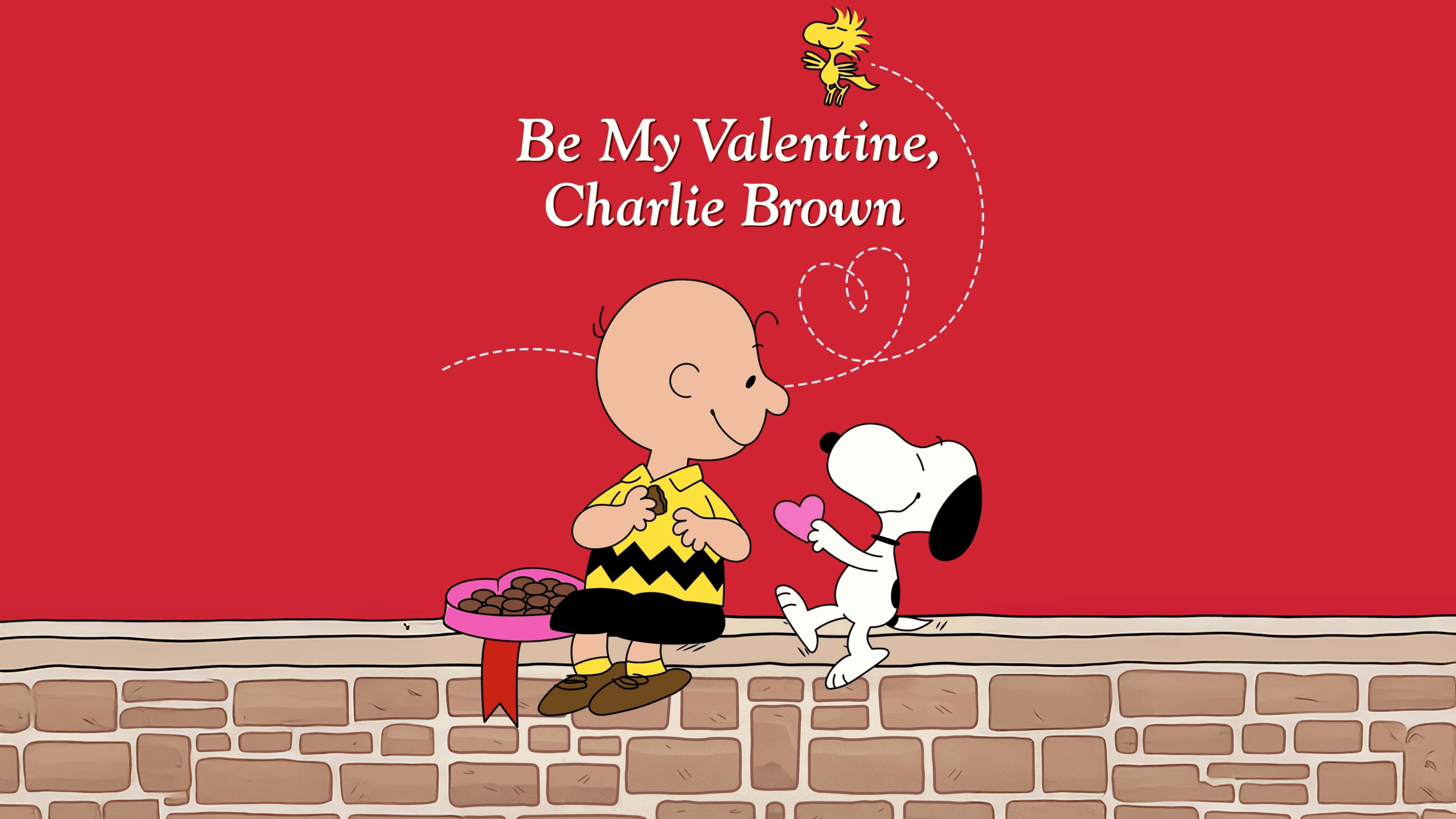 Be My Valentine Charlie Brown Wallpaper