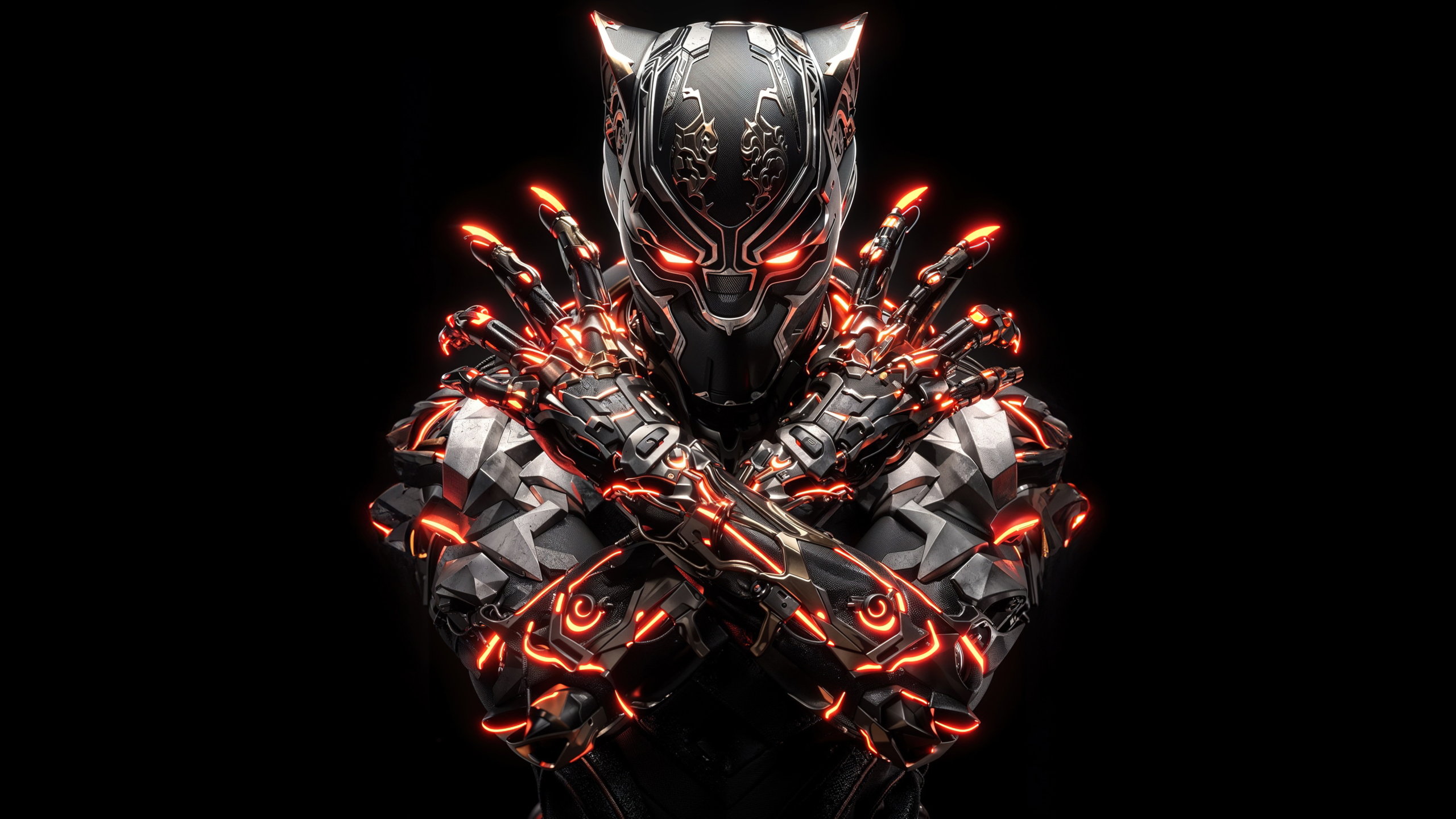 Black Panther Steampunk Wallpaper