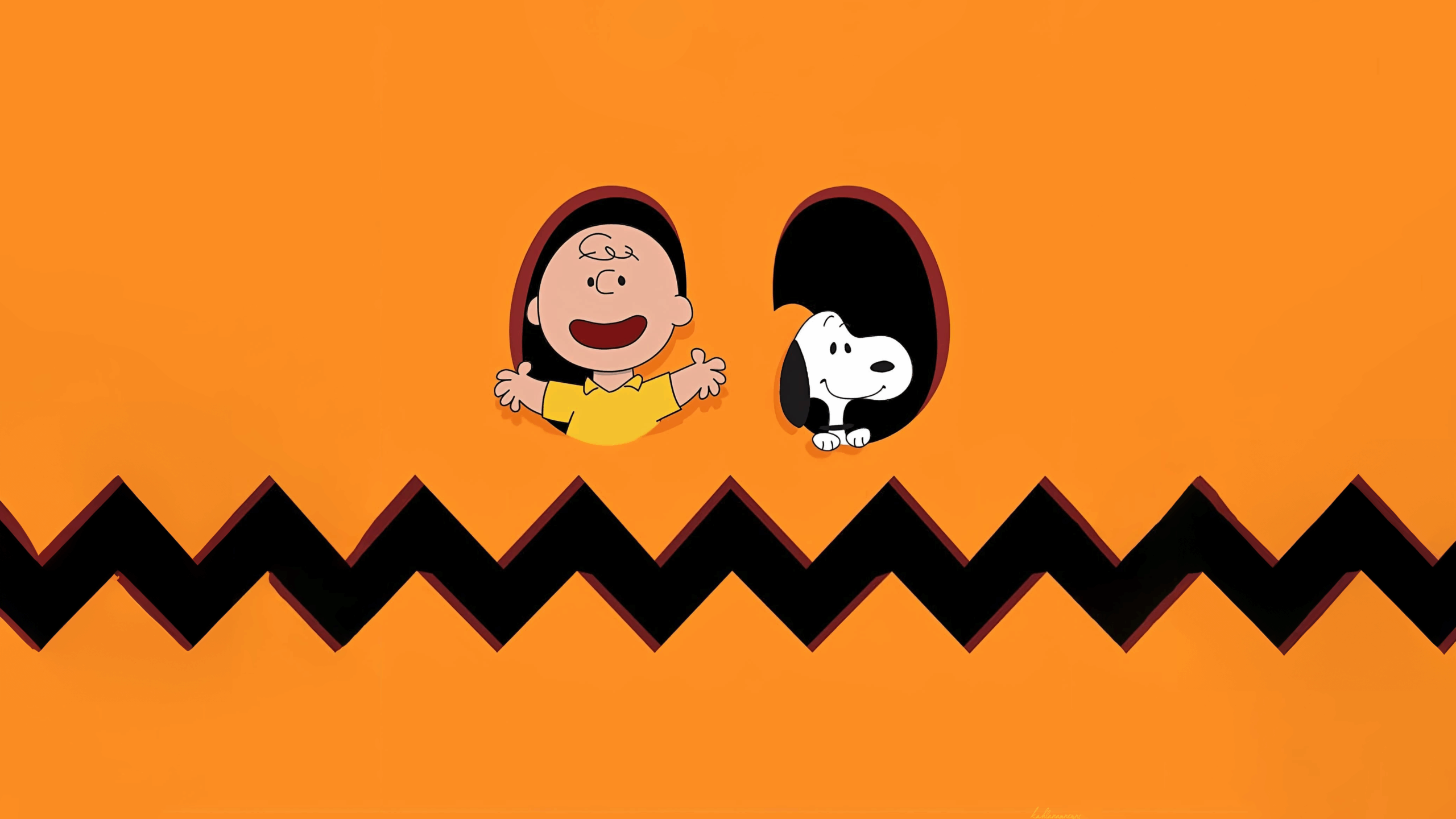 Charlie Brown Pumpkin Wallpaper