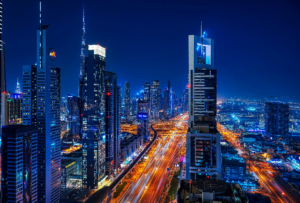 Dubai Sheikh Zayed Road Wallpaper