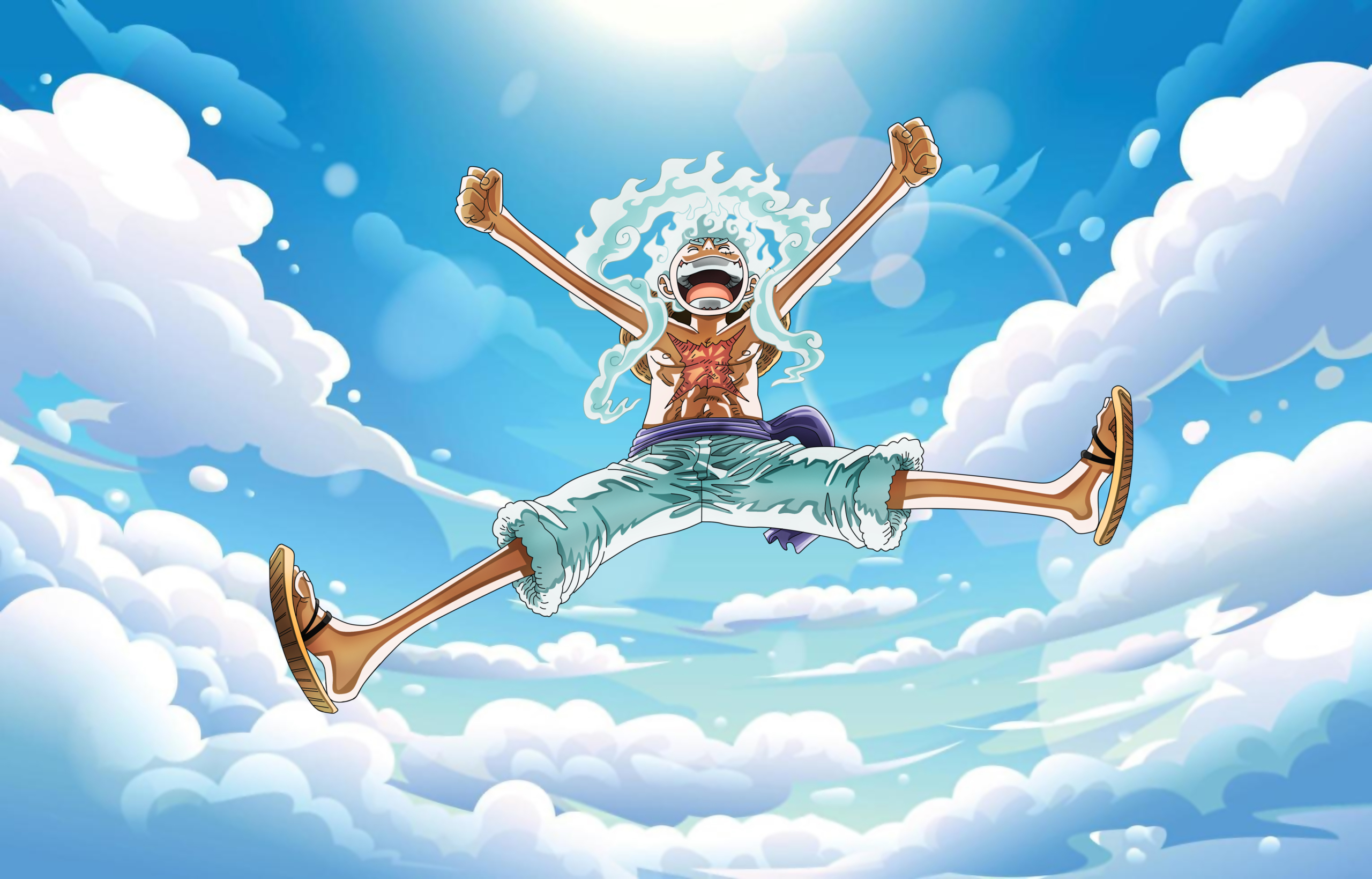 Gear 5 Monkey D. Luffy Wallpaper