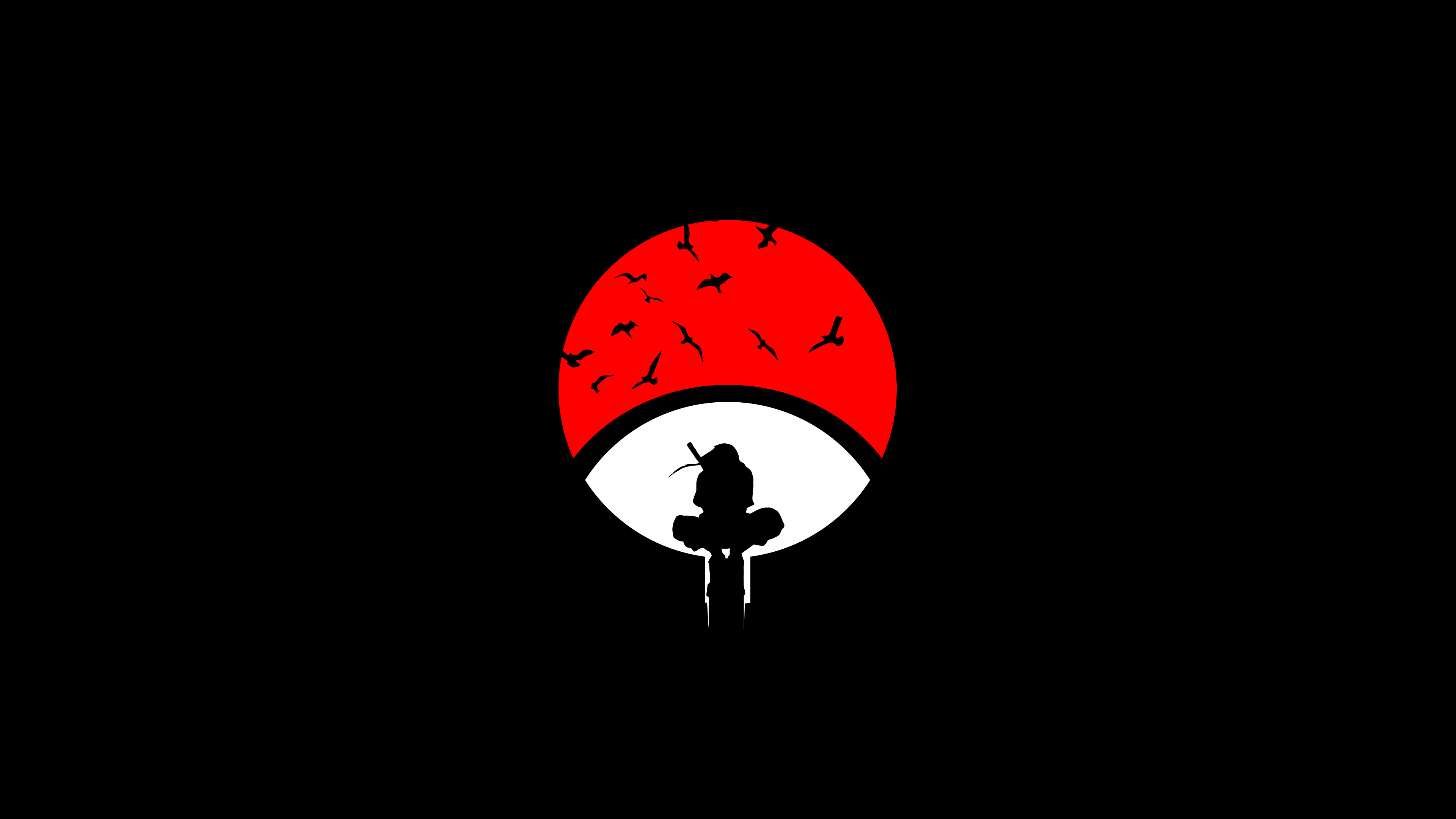 Itachi Uchiha Minimalist Wallpaper