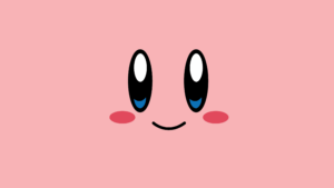 Kirby Kawaii face Wallpaper