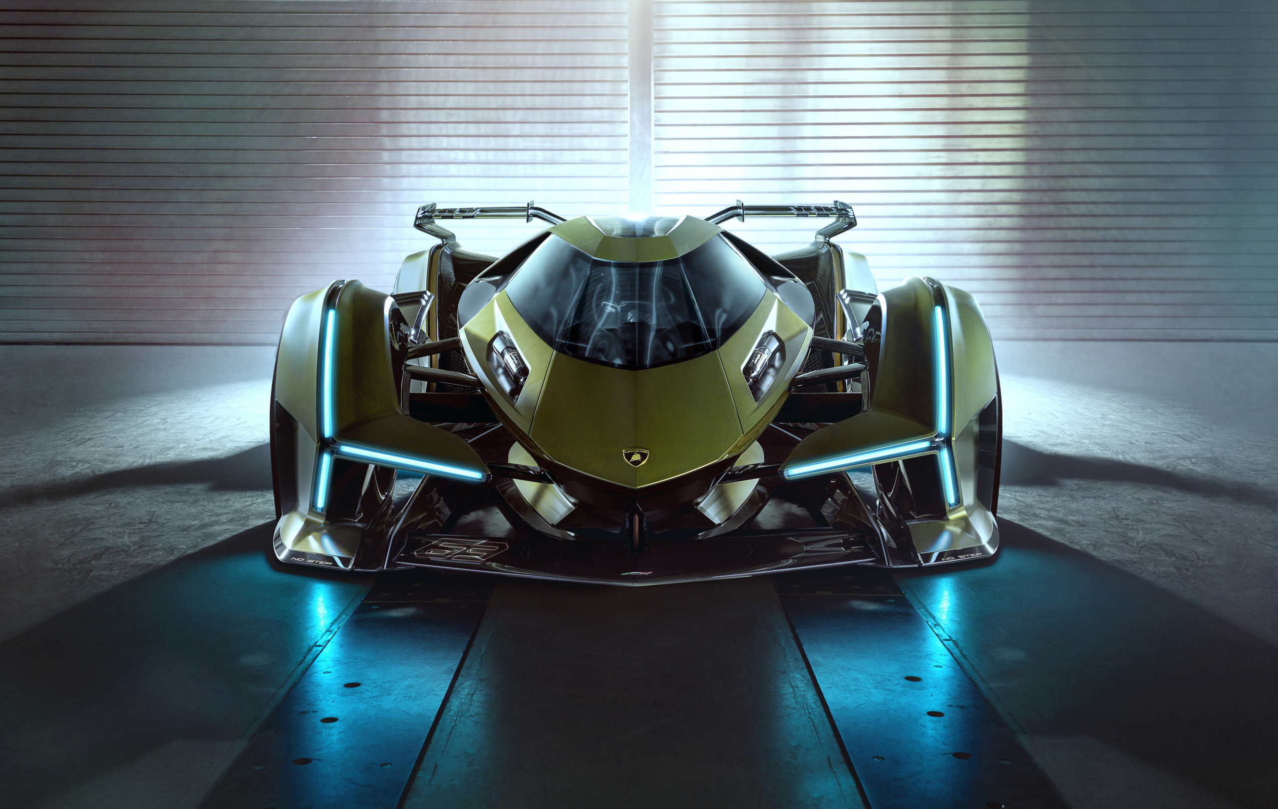 Lamborghini Lambo V12 Vision GT Hypercar Wallpaper