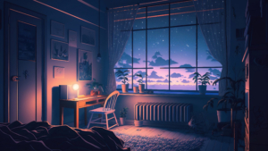 Lofi Bedroom Wallpaper
