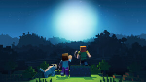 Minecraft 10th Anniversary Wallpaper