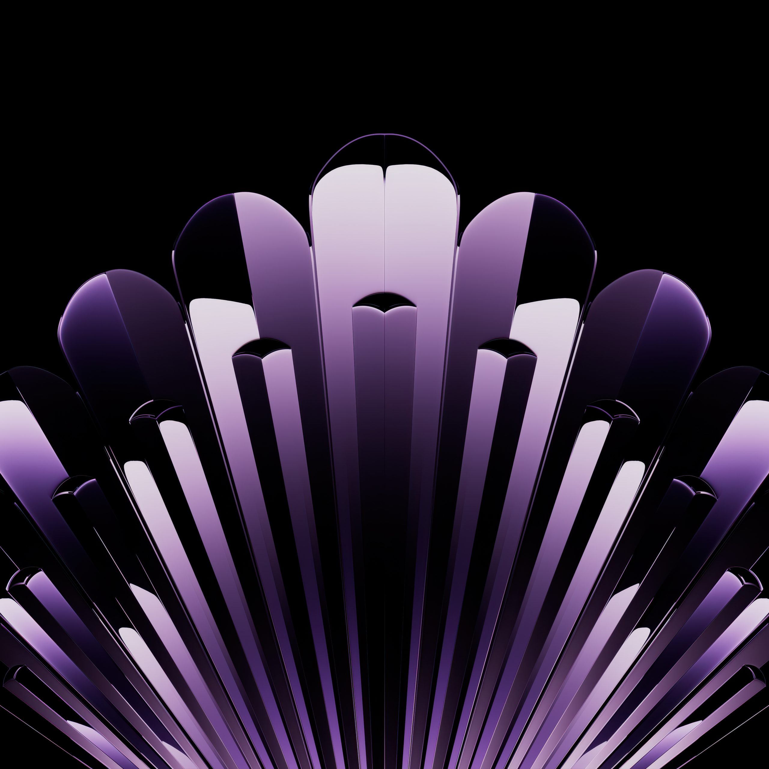 Purple Metallic Wallpaper