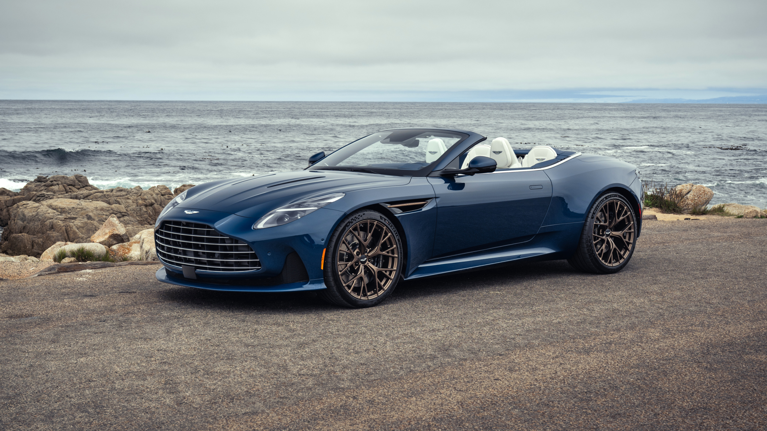 Q by Aston Martin DB12 Volante Thrillseeker Wallpaper