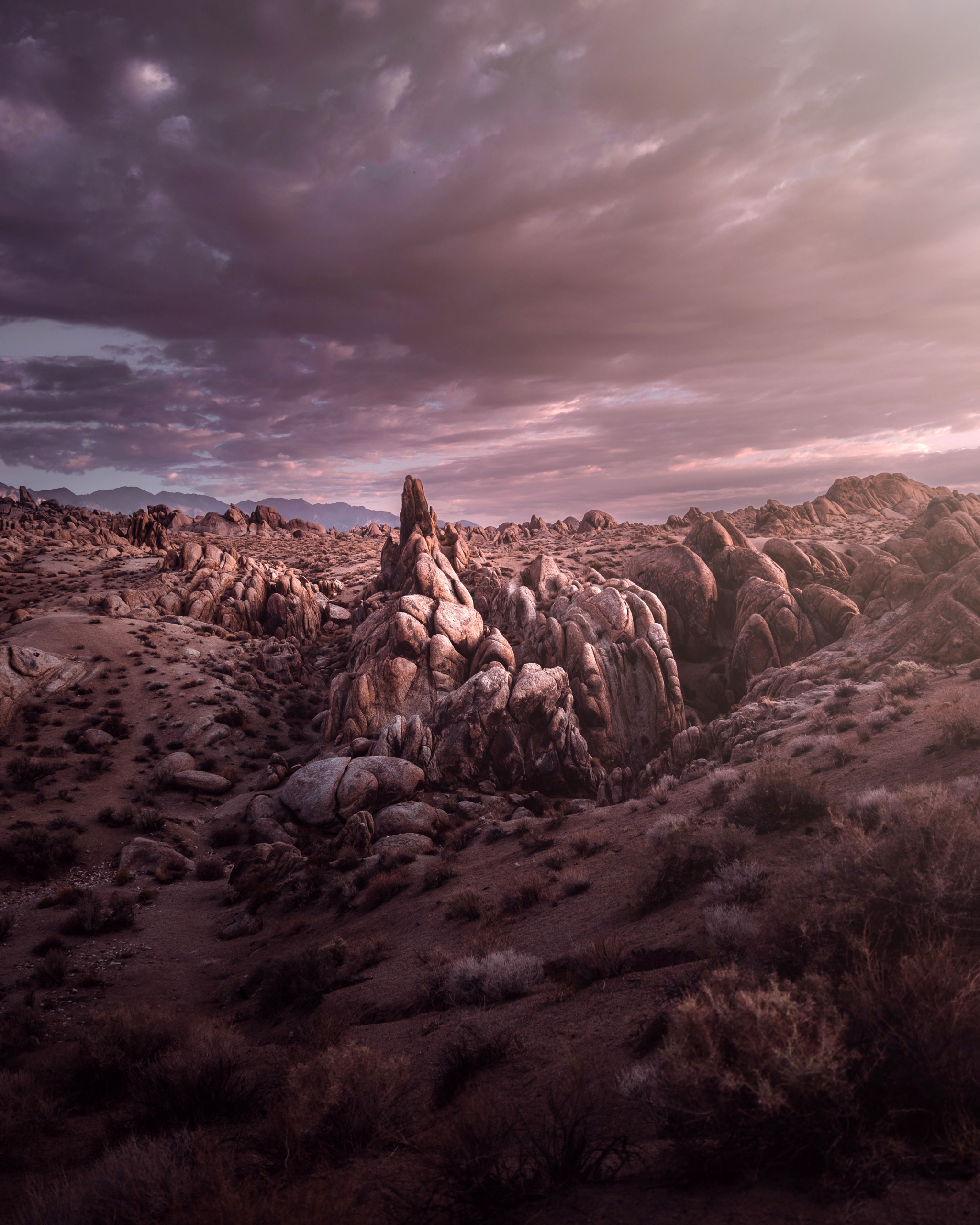 Rocks Alabama Hills Wallpaper