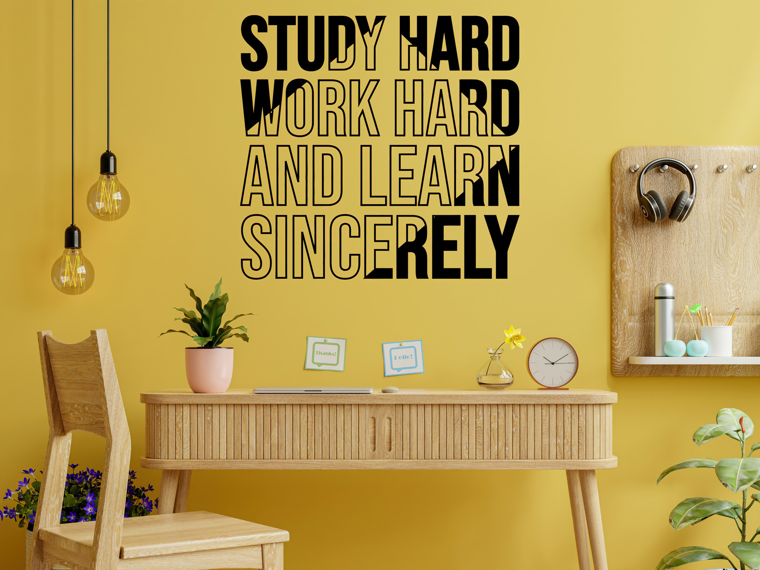 Study hard Motivational quotes Wallpaper