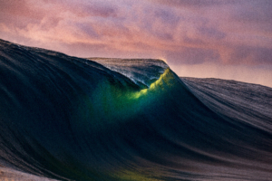 Sunset Tides Wallpaper