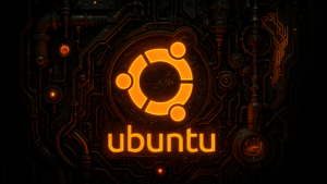 ubuntu Neon logo Wallpaper