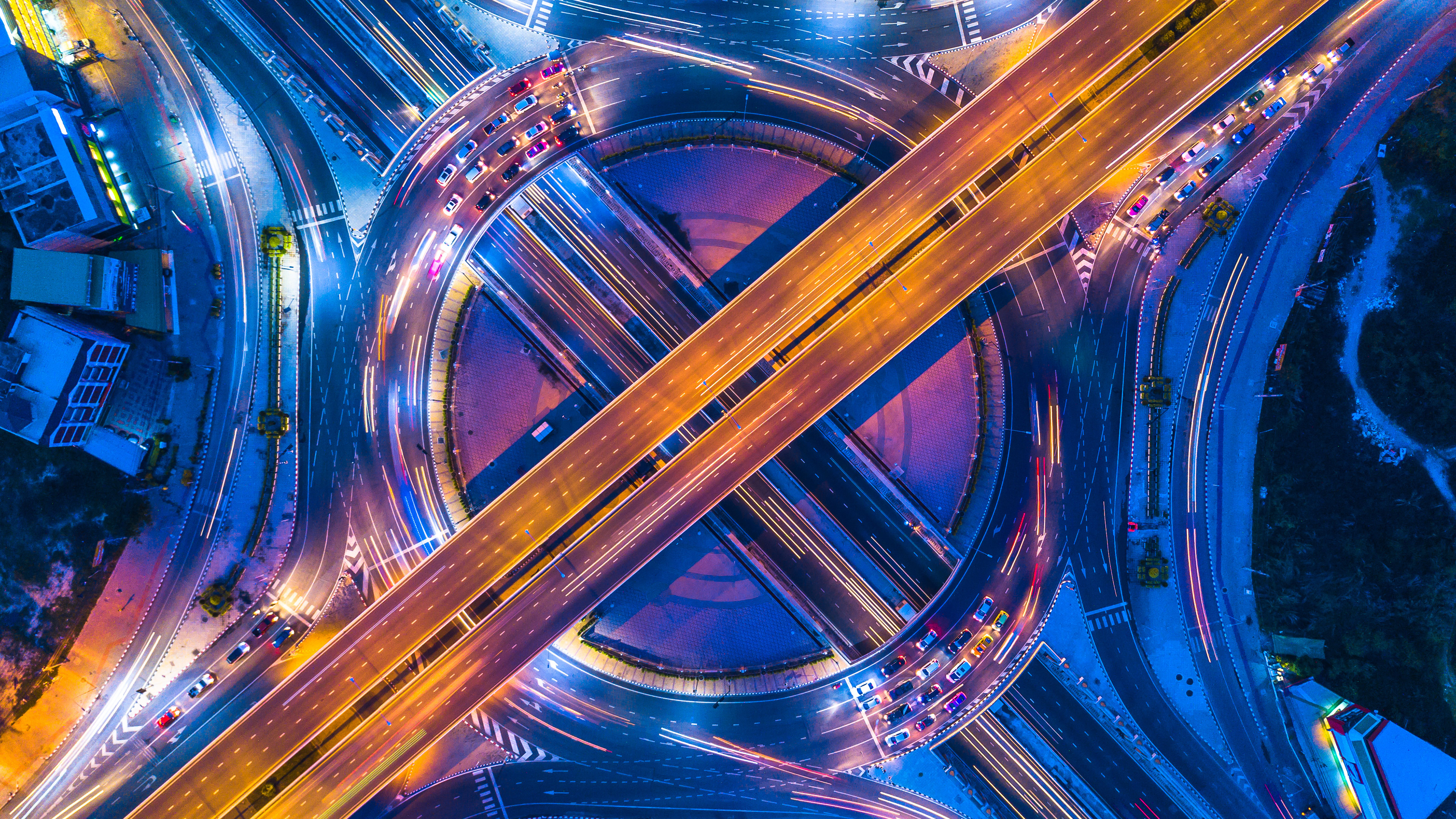 Bangkok Intersection Wallpaper